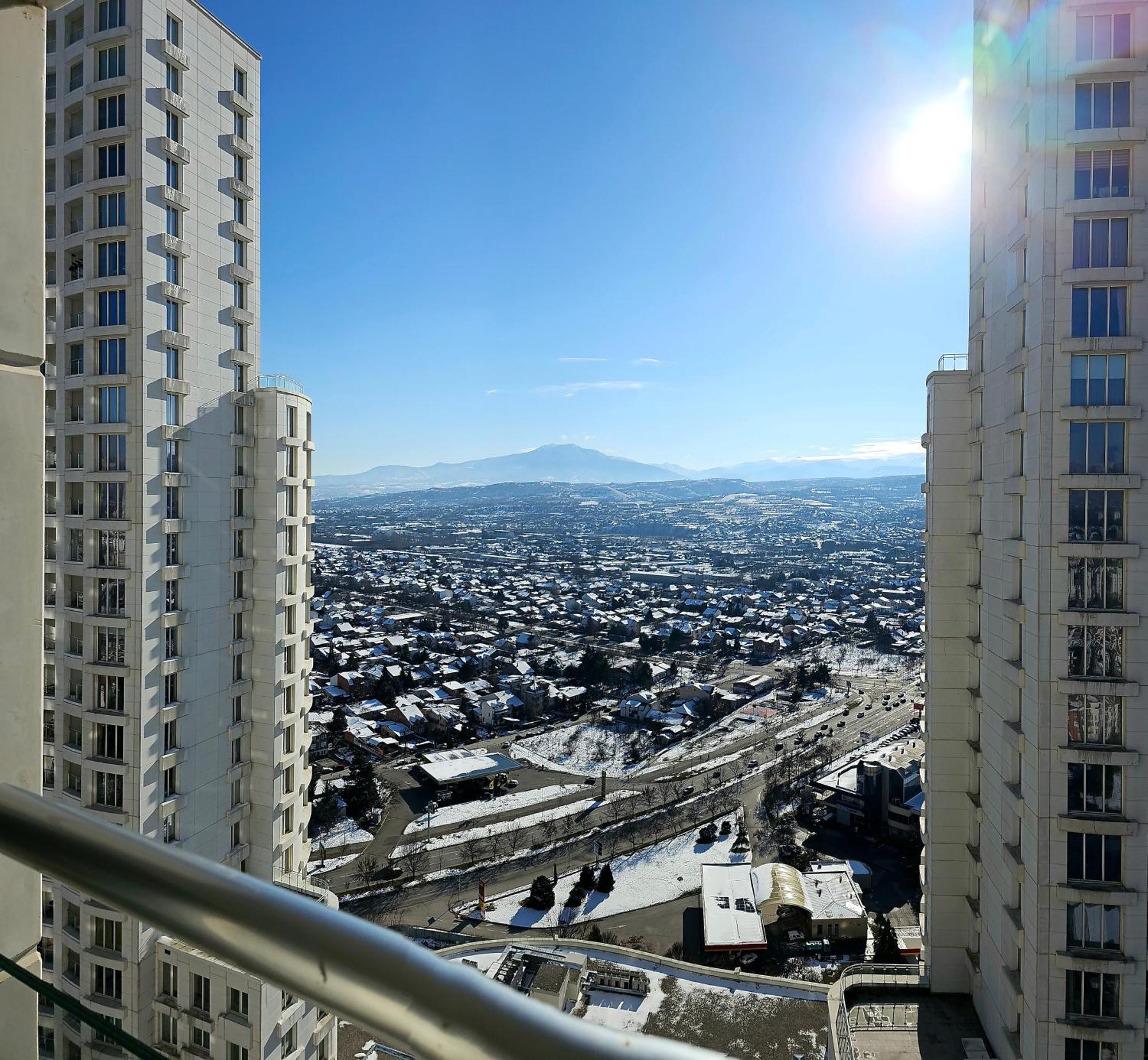 Skopje Sky Oasis Daire Dış mekan fotoğraf